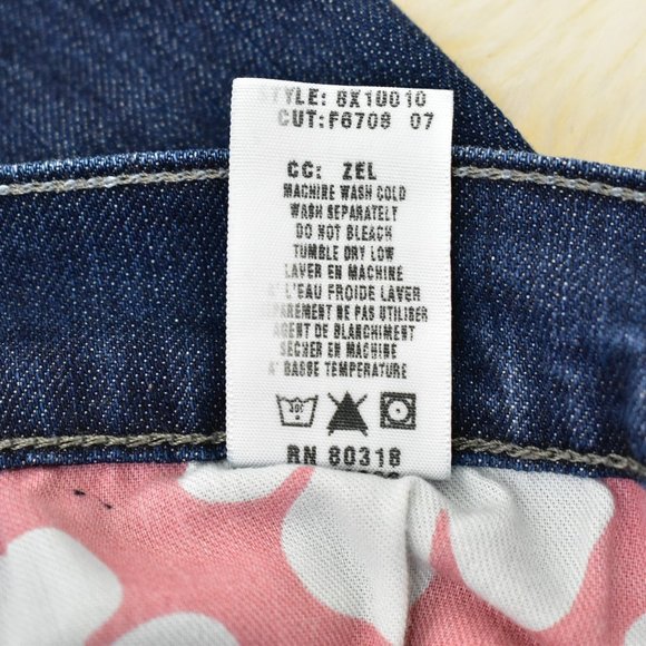 Lucky Brand Women's 8 x 29 Sundown Wide Leg Mid Rise Jeans Blue Inseam 30 inch - Picture 15 of 15